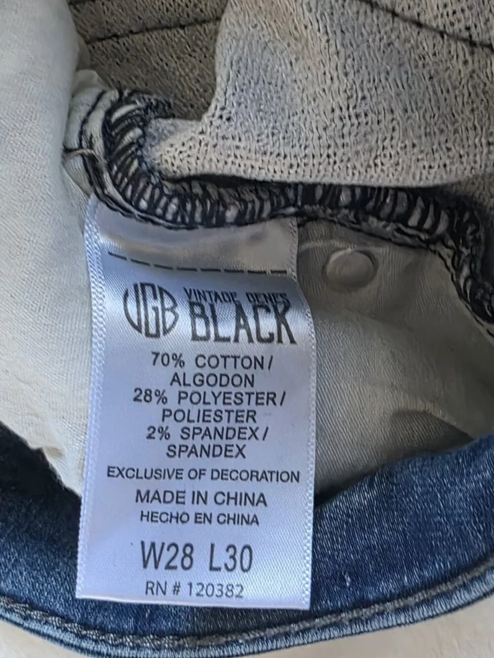 VGB Vintage Genes Black vgb vintage